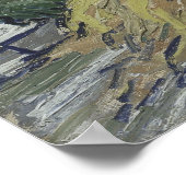 Gepatte kramen in Cordeville Vincent Van Gogh Poster (Hoek)