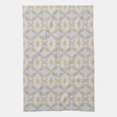 Gepatterd in Golden en Brown Theedoek (Verticaal)