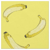 Gepatterde bananen stof (Close Up)