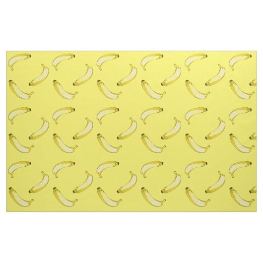 Gepatterde bananen stof (Fat Quarter)