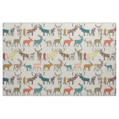 gepatterde hertensteen stof (Fat Quarter)