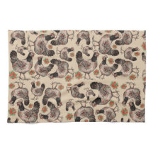 Gepatterde kippen en vygies