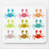 Gepatterde krabben muismat (Voorkant)