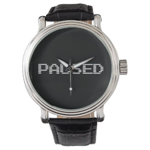 GEPAUZEERD HORLOGE