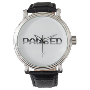 GEPAUZEERD HORLOGE