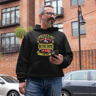 Gepauzeerd Mijn Retro Spel -  Gamer Hoodie