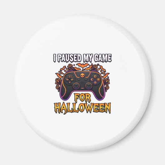 Gepauzeerde Game Halloween Controller Vleermuizen Magneet (Voorkant)