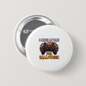 Gepauzeerde Game Halloween Controller Vleermuizen  Ronde Button 5,7 Cm (Voorkant /achterkant)