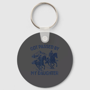 Gepeddel door mijn dochter Paardrijden Equestrian  Sleutelhanger