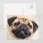 gepegeld briefkaart (Voorkant / Achterkant)