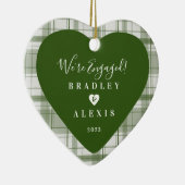 Gepegenereerd groen fotokeramisch Ornament (Rechts)