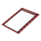 Gepegenereerde Camping om Aangepast aan te bieden Notitieblok (Schuin)