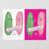 Gepekelde roze klaslokaal Valentijnsdag Kaart (Voorkant)