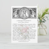 Gepel voor katholieke priesters Jezus met Angels (Staand voorkant)