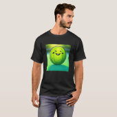 Gepelde Bal Grappige Pickleball T-shirt (Voorkant volledig)