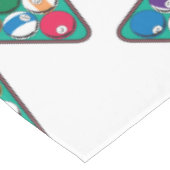Gepelde Billiardbekkens Tafelkleed (Gekanteld)
