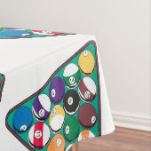 Gepelde Billiardbekkens Tafelkleed (Voorbeeld)