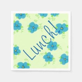 Gepelde blauwvintonijn met versneden Limoen Servetten