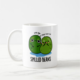 Gepelde bonen Funny Veggie Bean Pun Koffiemok