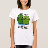Gepelde bonen Funny Veggie Bean Pun T-shirt (Voorkant)