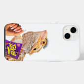 Gepelde draak voor meisje iPhone hoesje (Achterkant horizontaal)