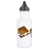 Gepelde Marshmallow Smore Smores Camp Water Bottle Waterfles (Links)