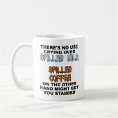 Gepelde melk Funny Mug Koffiemok (Links)