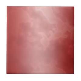 Gepelde rode keramische tegel tegeltje