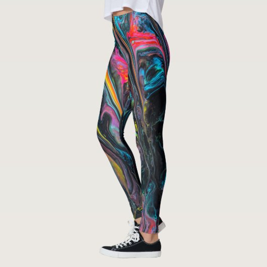 Gepelde verf leggings (Links)