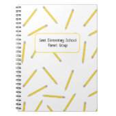 Gepencild in Ouder Leraar Student School Dagen Notitieboek (Voorkant)