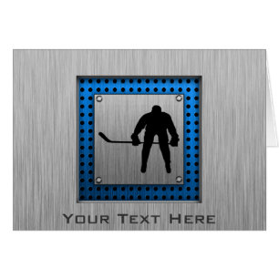 Gepenselde aluminium look Hockey