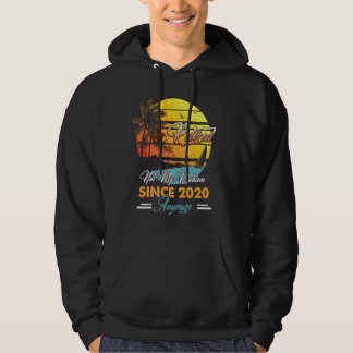 Gepensioneerd 2020 geen probleem meer Leuk pensioe Hoodie
