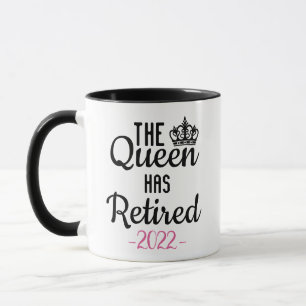 Gepensioneerd 2022 De koningin is grootmoeder in r Mok