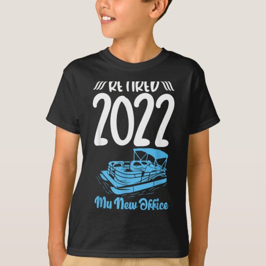 Gepensioneerd 2022 t-shirt (Voorkant)