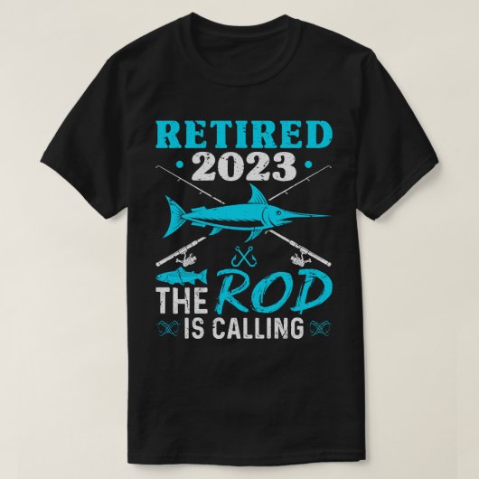 Gepensioneerd 2023 De Rod roept T-shirt (Design voorkant)