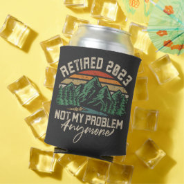 Gepensioneerd 2023 Mijn probleem niet meer, meer p Blikjeskoeler