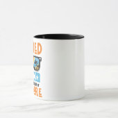 Gepensioneerd 2024 Mijn probleem niet meer, meer p Mok (Midden)