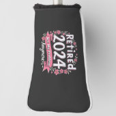 Gepensioneerd 2024 Niet meer mijn probleem Golfheadcover (Draai 90)