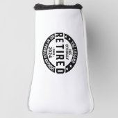 Gepensioneerd 2024 niet meer mijn probleem, grappi golfheadcover (Draai 90)