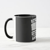 Gepensioneerd 2024 niet mijn probleem meer grappig mok (Links)