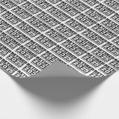 Gepensioneerd 2025 Mijn probleem niet meer Cadeaupapier (Hoek)