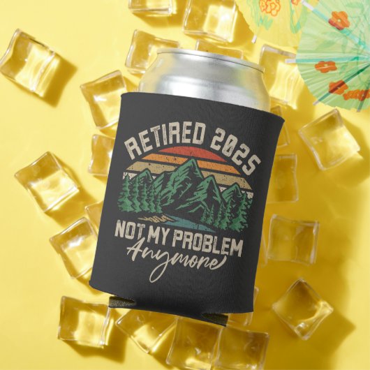 Gepensioneerd 2025 niet meer mijn probleem blikjeskoeler (Insitu Zomer)