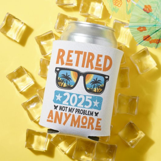 Gepensioneerd 2025 niet meer mijn probleem blikjeskoeler (Insitu Zomer)