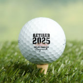 Gepensioneerd 2025 niet meer mijn probleem golfballen (Insitu Shirt)