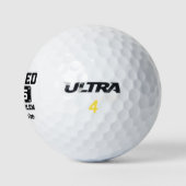 Gepensioneerd 2025 niet meer mijn probleem golfballen (Logo)