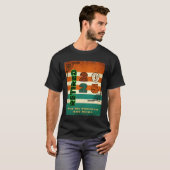 Gepensioneerd 2025 t-shirt (Voorkant volledig)