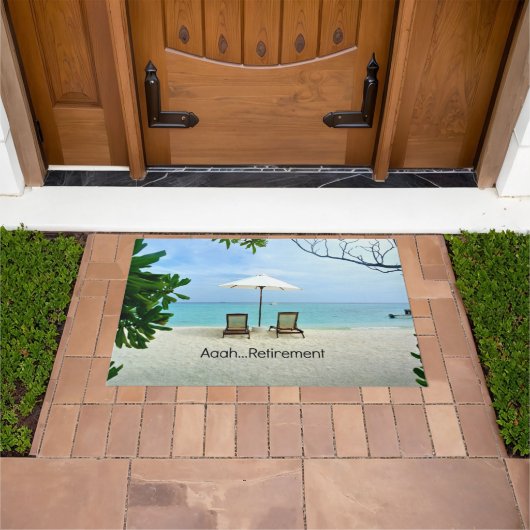 Gepensioneerd - Aaah...Pensioen Deurmat (Buiten)