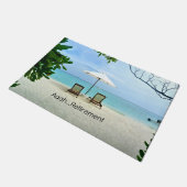 Gepensioneerd - Aaah...Pensioen Deurmat (Schuin)