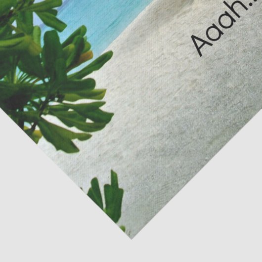 Gepensioneerd - Aaah...Pensioen Tissuepapier (Detail)