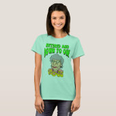 Gepensioneerd aan één baas t-shirt (Voorkant volledig)